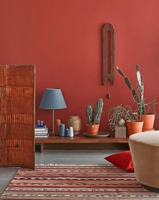 Aesthetic Room With Plant New Paint By Numbers.png