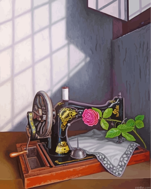 Aesthetic Sewing Machine Paint By Number.png