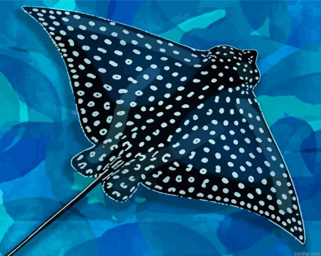 Aesthetic Stingray Paint By Numbers.png