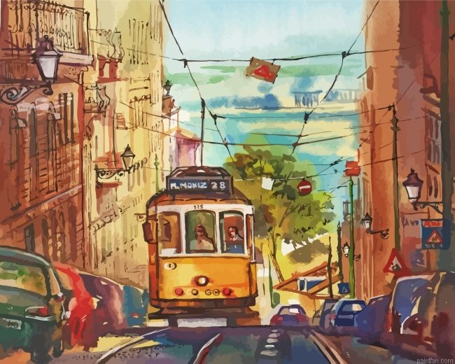 Aesthetic Tram Paint By Number.png