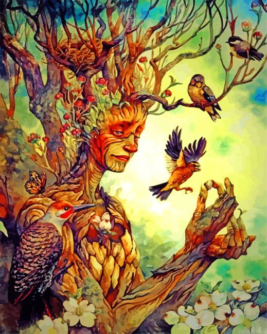 Aesthetic Tree Of Life Paint By Number.png