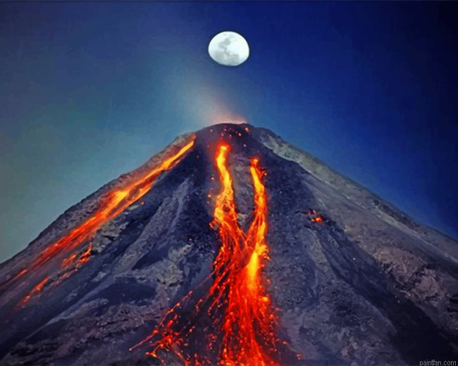 Aesthetic Volcano Paint By Number.png