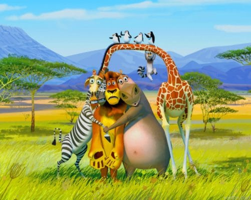 Africa Madagascar Animals Paint By Number.png
