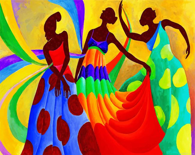 African Dancers Art Paint By Number.png