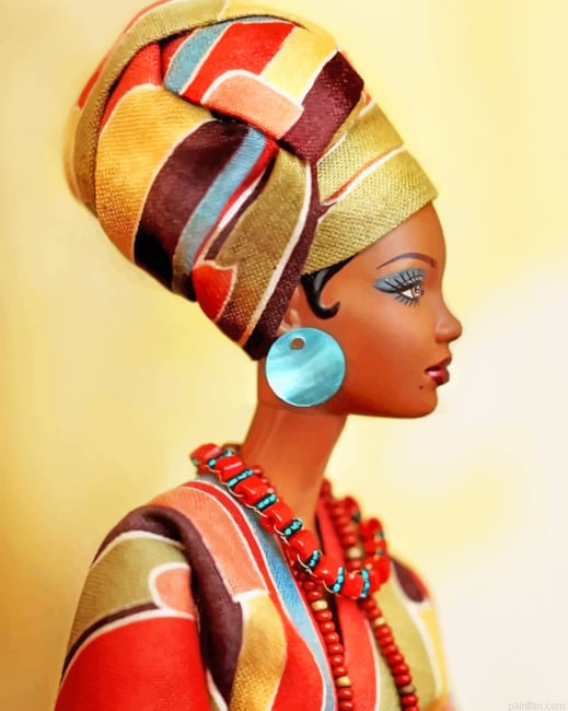 African Lady Art New Paint By Numbers.png