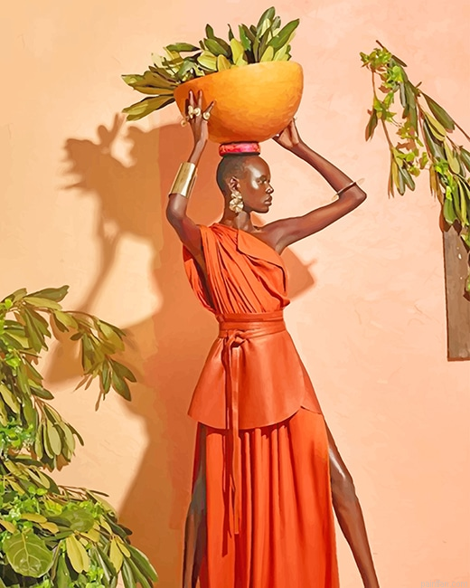 African Women Shooting New Paint By Numbers.png