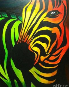 African Zebra Paint By Numbers.png