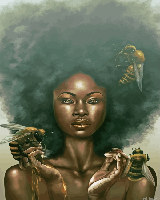 Afro Lady Paint By Number.png