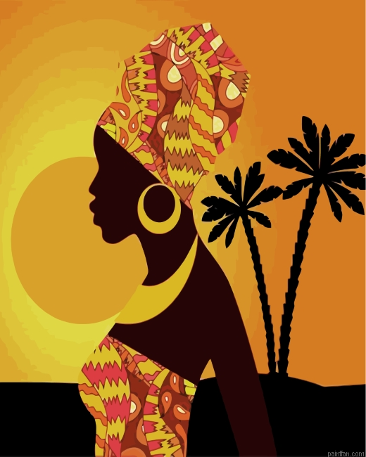 Afro Woman Paint By Number.png