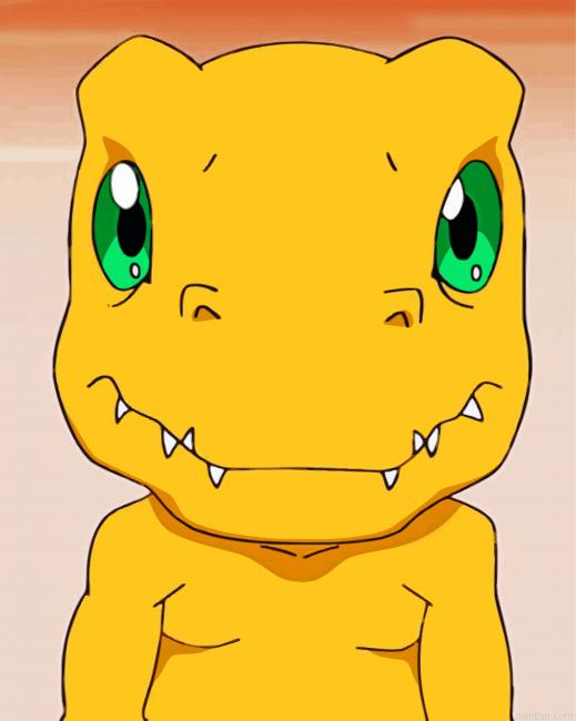 Agumon Paint By Number.png
