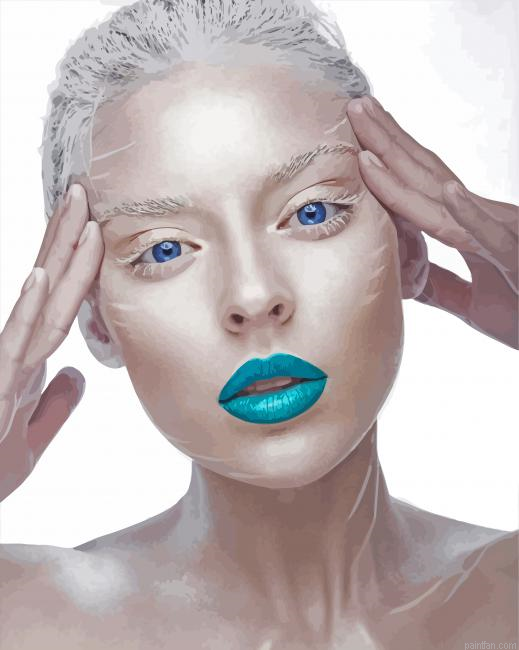 Albino Woman Paint By Numbers.png