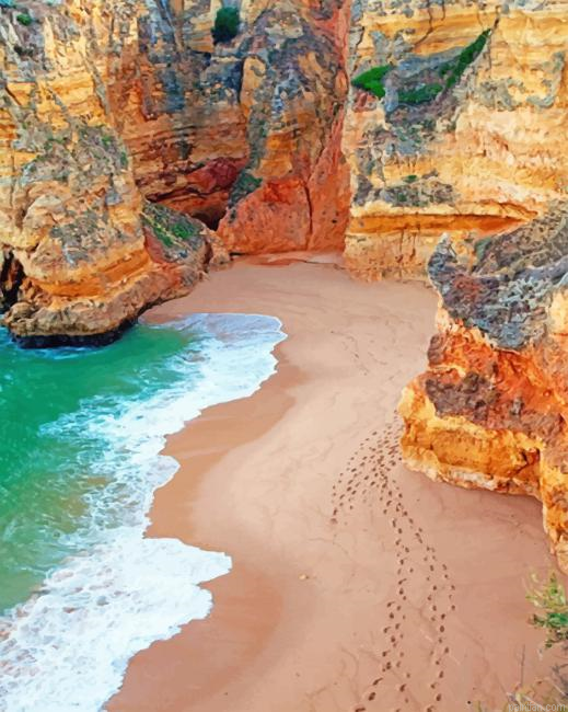 Algarve Ocean New Paint By Numbers.png