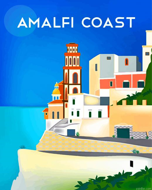 Amalfi Coast Illustration Paint By Number.png