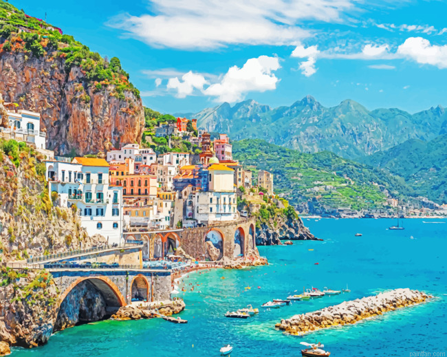 Amalfi Coast Landscape Paint By Number.png