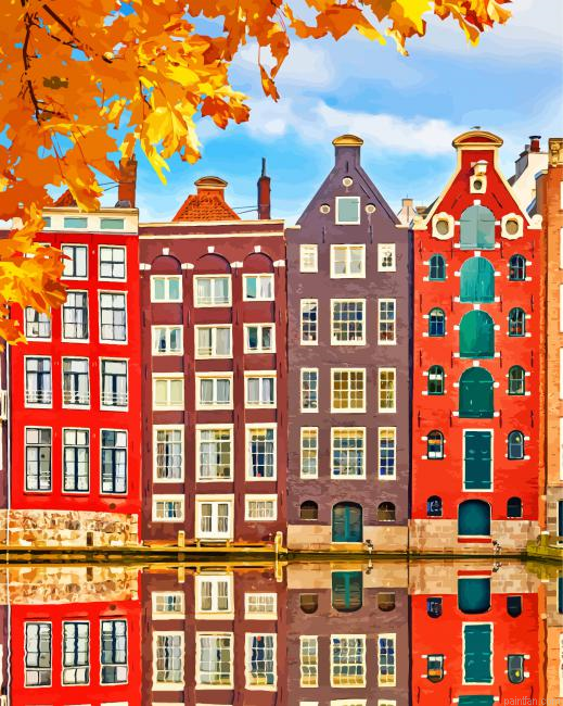 Amsterdam Buildings Paint By Number.png