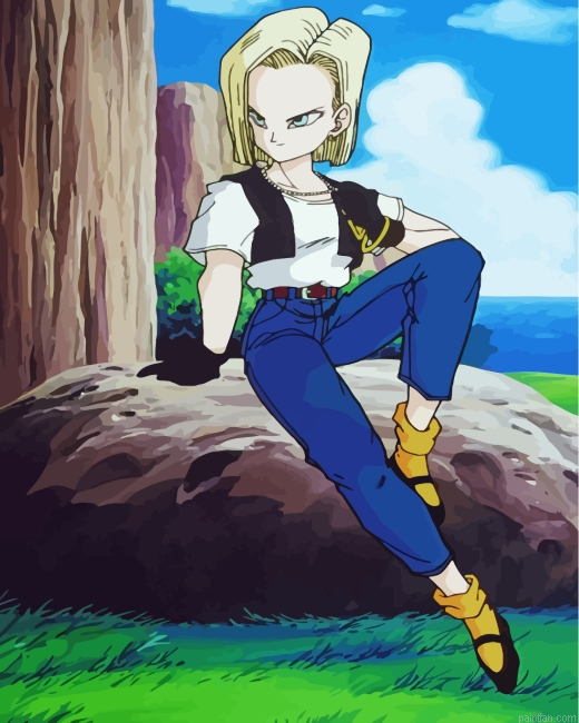 Android 18 Paint By Number.png