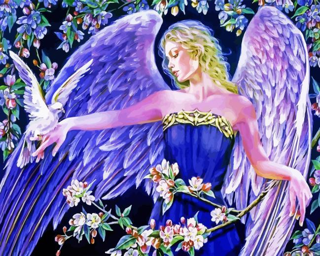 Angel And Dove Paint By Numbers.png