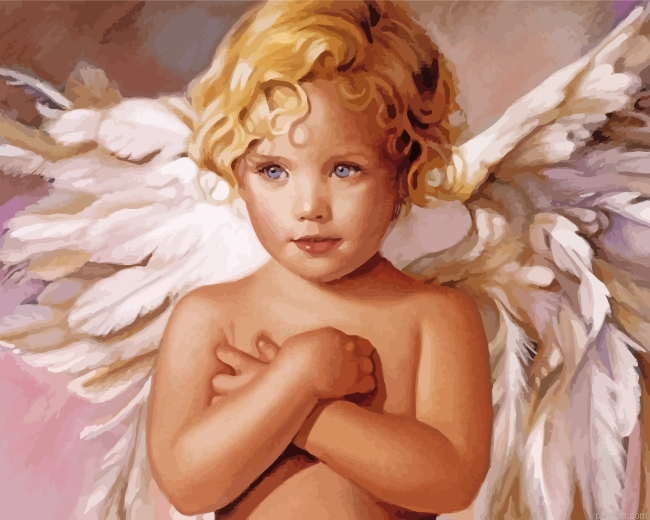 Angel Boy Paint By Number.png