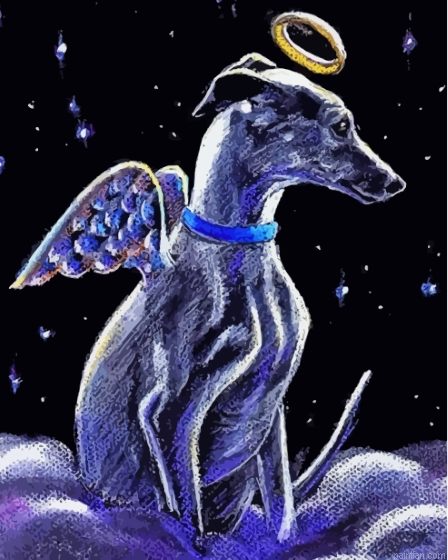 Angel Dog Art Paint By Numbers.png