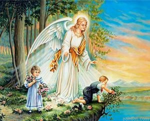 Angel Guarding Children Paint By Numbers.png