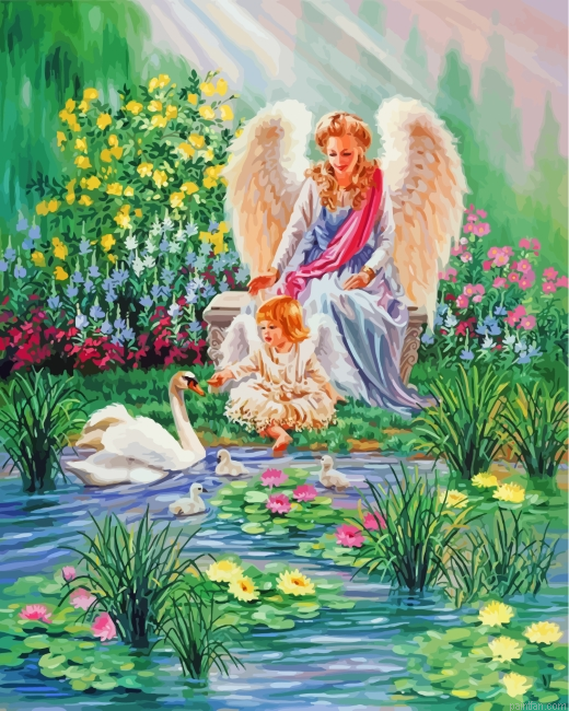 Angel Mother Paint By Number.png