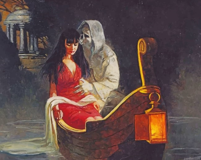 Angel Of The Death Kissing A Lady New Paint By Numbers.png