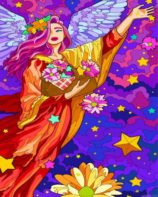 Angel Woman Paint By Number.png