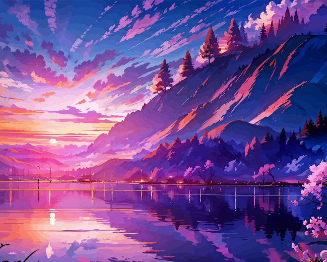 Anime Landscape Paint By Numbers.png
