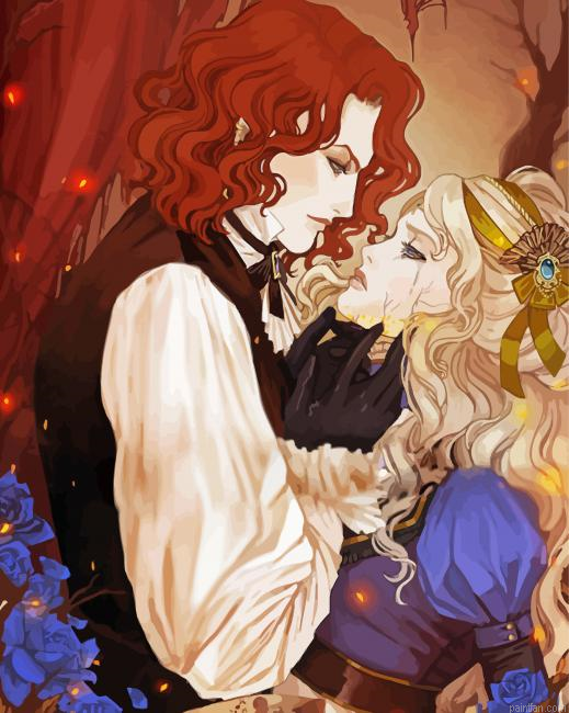 Anime Vampire Couple Paint By Numbers.png