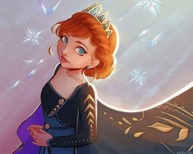 Anna Princess Paint By Numbers.png