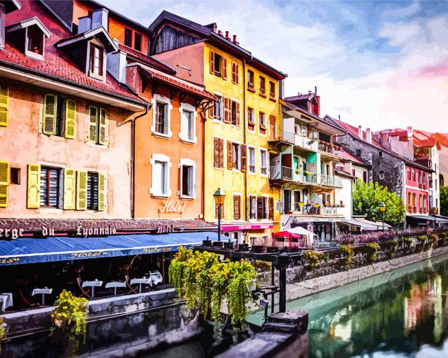 Annecy Town Paint By Numbers.png