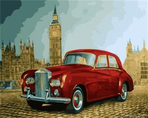 Antique Car In London Paint By Numbers.png