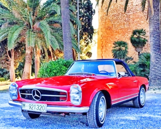 Antique Red Car New Paint By Numbers.png