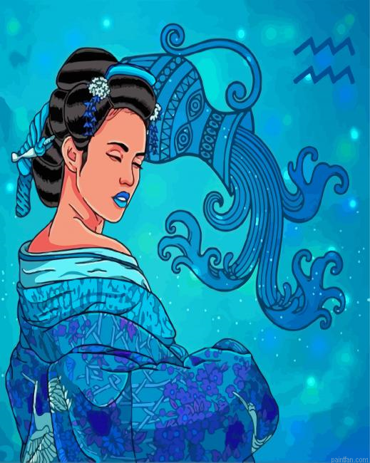 Aquarius Woman Paint By Numbers.png