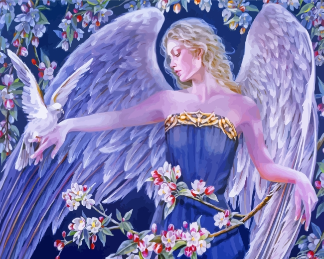 Archangel Haniel Paint By Number.png