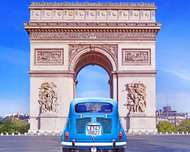 Arche De Triomphe Paint By Numbers.png