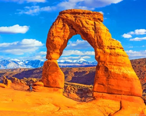 Arches National Park Landscape Paint By Number.png