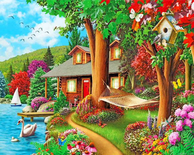 Around The Lake Paint By Number.png