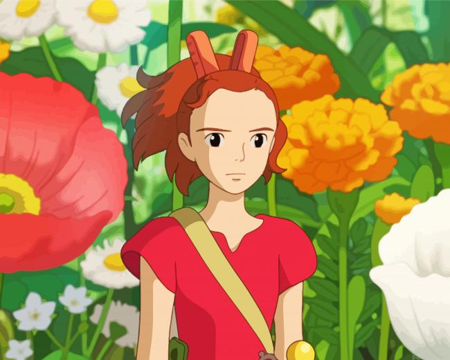 Arrietty Ett Clock Paint By Numbers.png
