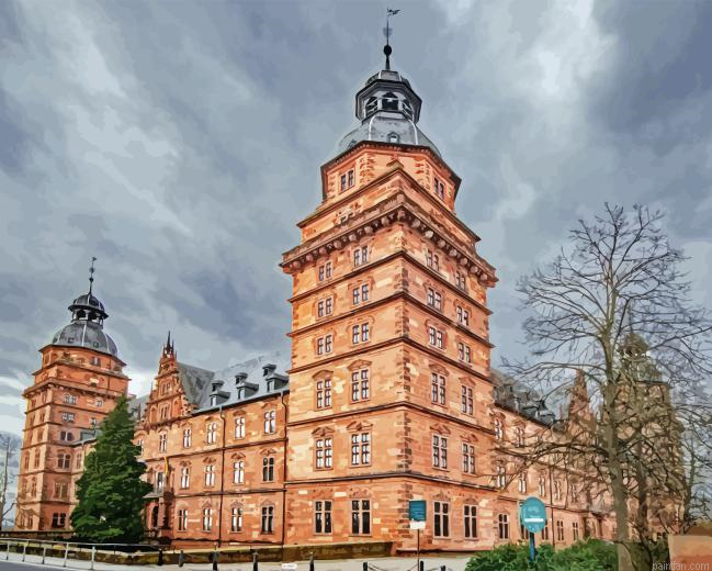 Aschaffenburg Castle Paint By Numbers.png