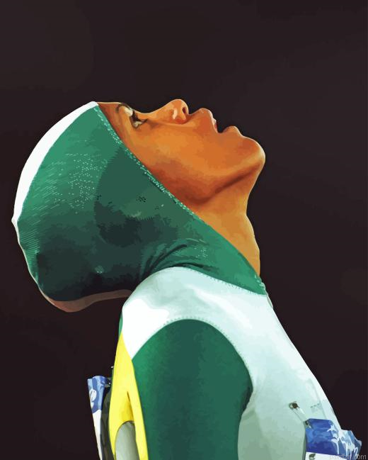 Athlete Cathy Freeman Paint By Numbers.png
