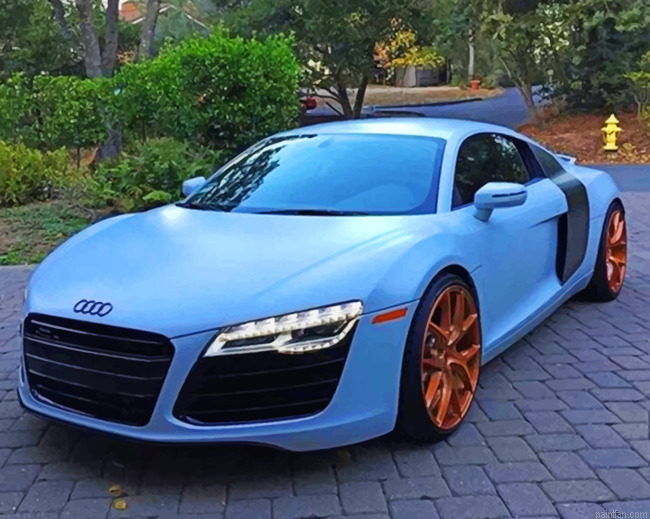 Audi R8 Matte Blue Paint By Numbers.png