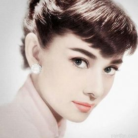 Audrey Hepburn Stunning Eyes Paint By Numbers.png