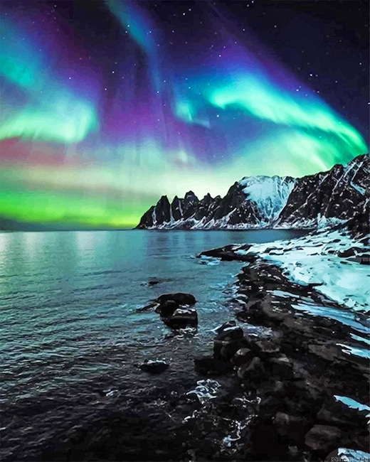 Aurora Northern Lights New Paint By Number.png