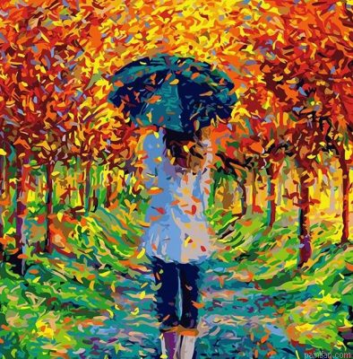 Autumn Girl Paint By Numbers.png