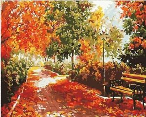 Autumn Park Paint By Numbers.png