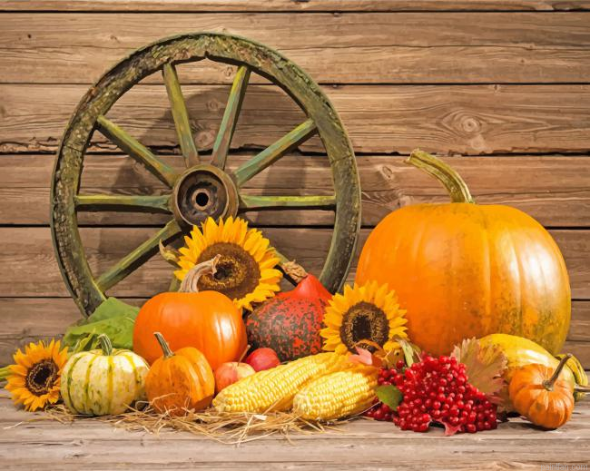 Autumn Pumpkins Paint By Number.png