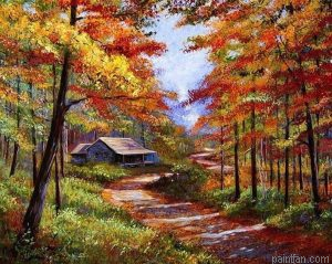 Autumn Trees Paint By Numbers.png