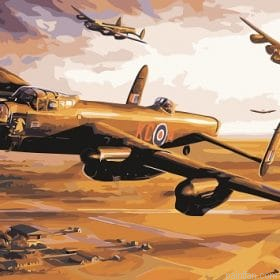 Avro Lancaster Bomber Paint By Numbers.png