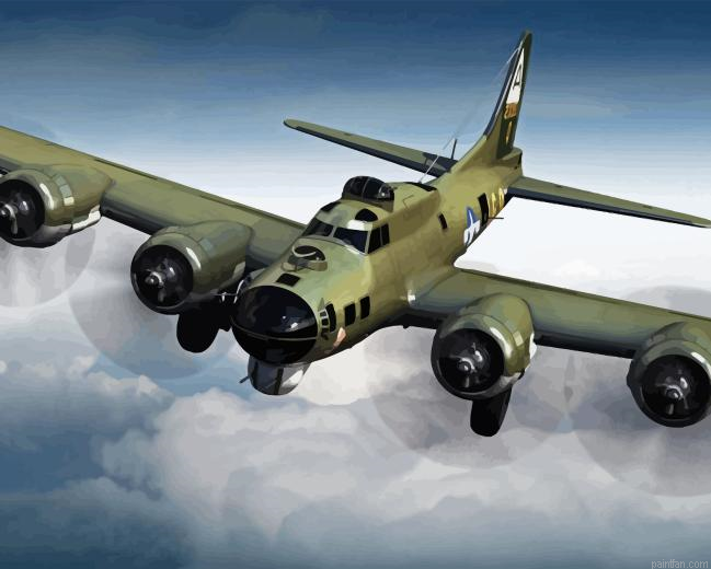 B17 Bomber Paint By Numbers.png